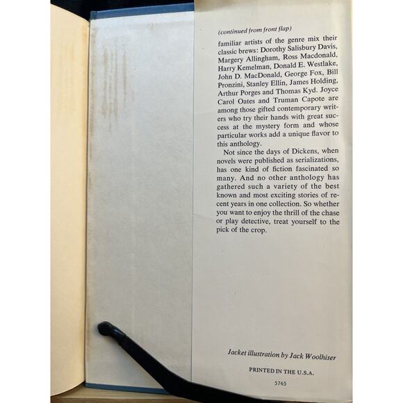 A Treasury of Modern Mysteries Volumes 1 and 2 Book Club Edition Hardcover 1973 - Picture 15 of 15